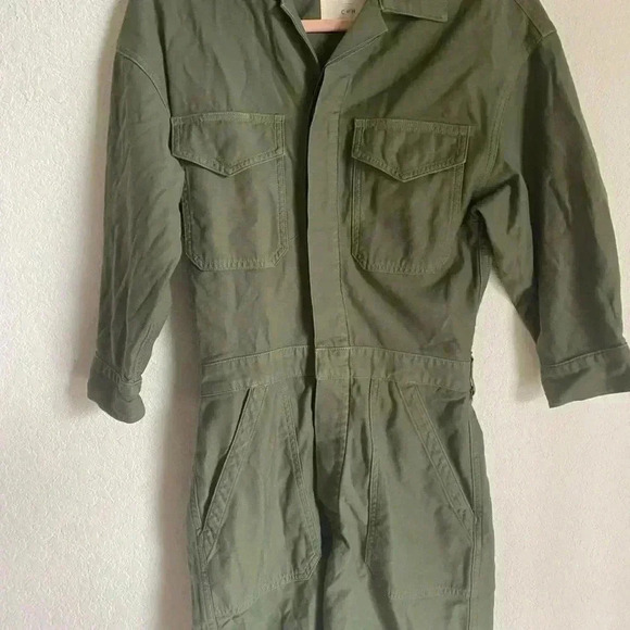 Citizens Of Humanity Marta Green Gorpcore Surplus Collection Romper Size XS - Picture 3 of 12